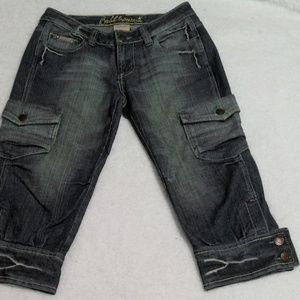 Bubblegum Capri Medium Wash Jeans Size 5/6